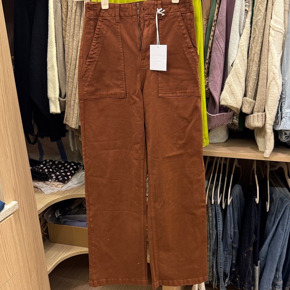 pistola Denim - Pistola Women's High Rise Jeans in Brown
